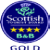 VisitScotland 4 star gold logo